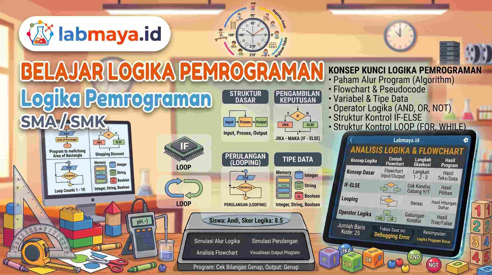 Simulasi Logika Pemrograman