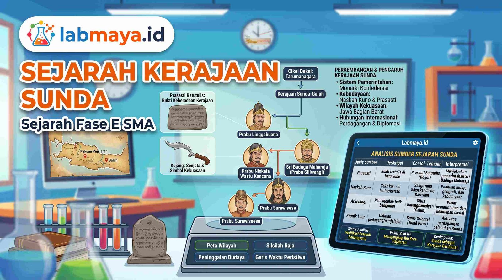 Media interaktif sejarah Nagara Sunda